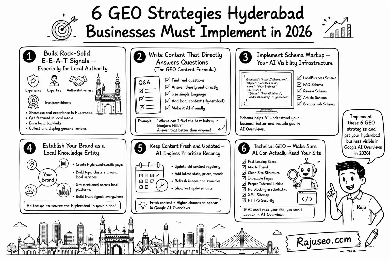 6 GEO Strategies Hyderabad Businesses Must Implement in 2026